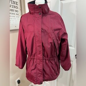 Eddie Bauer burgundy Weather Edge thinsulate jacket XL